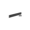 1U Flanged Spacer Blank border=