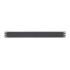 1U Flanged Spacer Blank border=