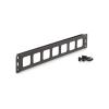 Kendall Howard 1U Cable Routing Blank border=