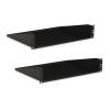2U 14 Inch Component Shelf - 2 Pack border=