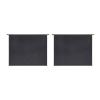 2U 14 Inch Component Shelf - 2 Pack border=