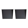3U 16 Inch Component Shelf - 2 pack border=