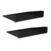 2U 14 Inch Vented Eco Shelf - 2 Pack border=