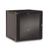 12U Kendall Howard Swing Out Wall Mount server Cabinet border=