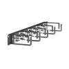 Kendall Howard 1U D-Ring Cable Management Kit border=
