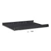 Kendall Howard 1U Vented 4-Point Adjustable Shelf border=