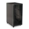 27U Standard 19 Inch Vented Rear Door Glass Front Door server cabinet border=