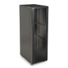 42U Standard 19 Inch Vented Rear Door Glass Front Door server cabinet border=