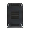 42U Standard 19 Inch Vented Rear Door Glass Front Door server cabinet border=