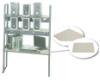 Kendall Howard 4-Post LAN Rack 72 X 36 Shelf Kit border=