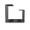 2U Tool-less 5 D-Ring Cable Manager border=