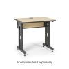 Advanced Classroom Training Table 24 x 36 Hard Rock Maple border=