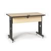 Advanced Classroom Training Table 24 x 48 Hard Rock Maple border=