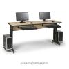 Advanced Classroom Training Table 24 x 72 Hard Rock Maple border=