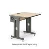 Advanced Classroom Training Table 30 x 36 Hard Rock Maple border=