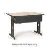 Advanced Classroom Training Table 30 x 48 Hard Rock Maple border=