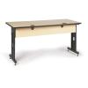 Advanced Classroom Training Table 30 x 72 Hard Rock Maple border=