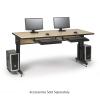 Advanced Classroom Training Table 30 x 72 Hard Rock Maple border=