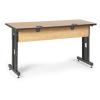 Advanced Classroom Training Table 24 x 60 Caramel Apple border=