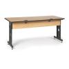 Advanced Classroom Training Table 30 x 72 Caramel Apple border=