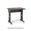 Advanced Classroom Training Table 24 x 36 African Mahogany border=