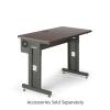 Advanced Classroom Training Table 24 x 48 African Mahogany border=