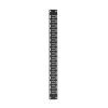 1U Flat Cable Lacing Panel border=