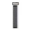2U Flat Cable Lacing Panel border=