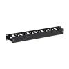 1U Finger Duct Cable Manager border=