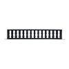 1U Finger Duct Cable Manager border=