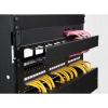 2U Finger Duct Cable Manager border=