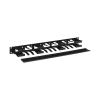 1U Slotted Routing Cable Manager border=