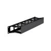 1U Slotted Routing Cable Manager border=