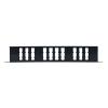 1U Slotted Routing Cable Manager border=
