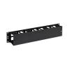 2U Slotted Routing Cable Manager border=