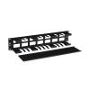 2U Slotted Routing Cable Manager border=