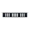 2U Slotted Routing Cable Manager border=
