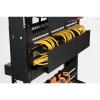 2U Slotted Routing Cable Manager border=
