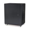 22U LINIER Server Cabinet - Glass/Solid Doors - 36