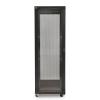 37U LINIER Server Cabinet - Glass/Solid Doors - 24