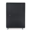 22U LINIER Server Cabinet - Glass/Glass Doors - 36