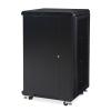 22U LINIER Server Cabinet - Convex/Convex Doors - 24