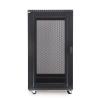 22U LINIER Server Cabinet - Convex/Convex Doors - 24