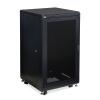 22U LINIER Server Cabinet - Vented/Vented Doors - 24