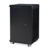 22U LINIER Server Cabinet - Vented/Vented Doors - 24