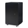 22U LINIER Server Cabinet - Solid/Solid Doors - 24