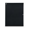 15U LINIER Swing-Out Wall Mount Cabinet - Solid Door border=