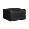 6U LINIER Swing-Out Wall Mount Cabinet - Vented Door border=