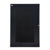 18U LINIER Swing-Out Wall Mount Cabinet - Vented Door border=