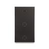22U LINIER Swing-Out Wall Mount Cabinet - Vented Door border=